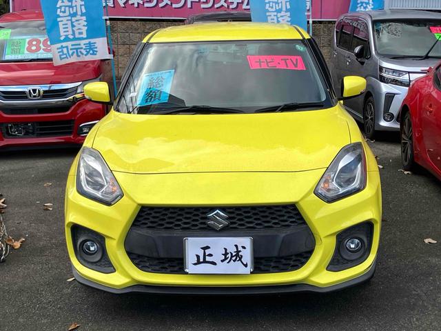 スイフトスポーツ 　ＥＴＣ　ナビ　ＴＶ　オートライト　スマートキー　電動格納ミラー　シートヒーター　ＭＴ　ＥＳＣ　ＣＤ　エアコン（2枚目）