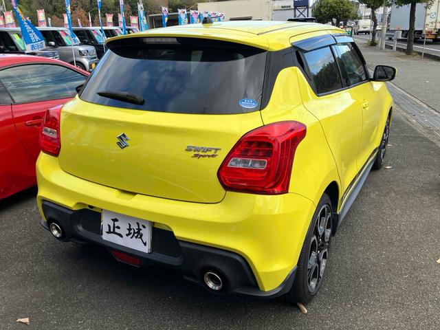 スイフトスポーツ 　ＥＴＣ　ナビ　ＴＶ　オートライト　スマートキー　電動格納ミラー　シートヒーター　ＭＴ　ＥＳＣ　ＣＤ　エアコン（4枚目）