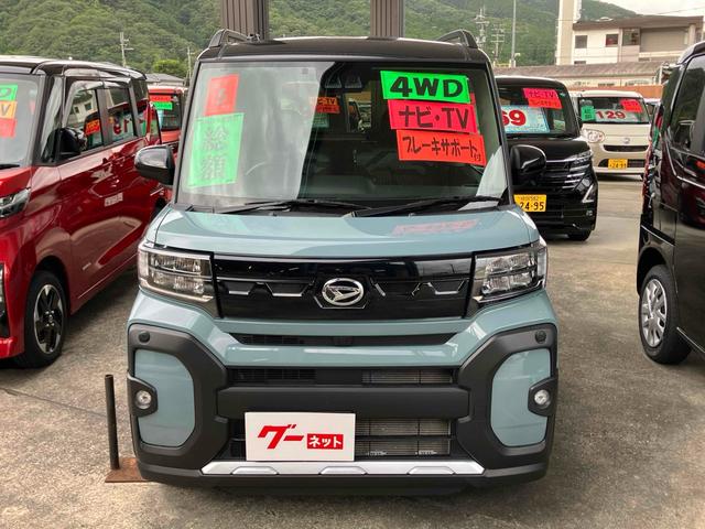 タント ファンクロス　４ＷＤ　レンタカーアップ　ＥＴＣ　バックカメラ　両側電動スライドドア　ナビ　ＴＶ　クリアランスソナー　衝突被害軽減システム　オートライト　ＬＥＤヘッドランプ　スマートキー　電動格納ミラー（12枚目）