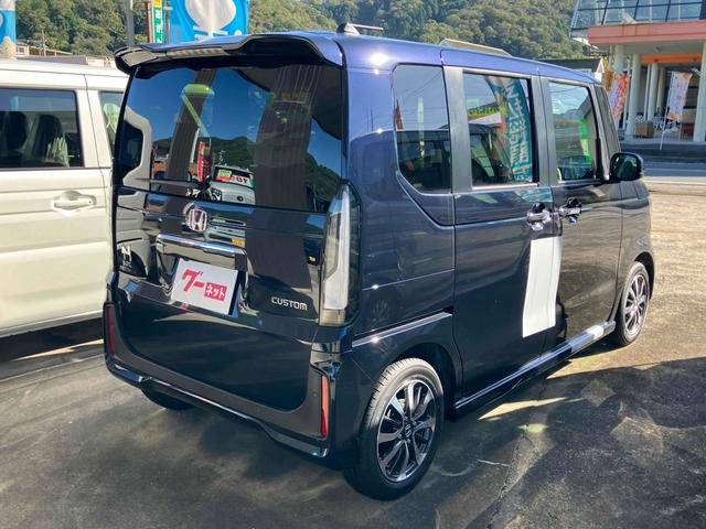 N-BOXカスタム ベースグレード 届け出済み未使用車 バックカメラ 両側電動スライドドア クリアランスソナー オートクルーズコントロール レーンアシスト 衝突被害軽減システム オートライト LEDヘッドランプ スマートキー(14枚目)