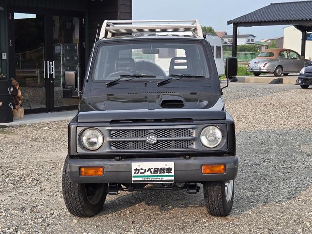 ジムニー ワイルドウインドリミテッド　オートマ　４ＷＤ　ルーフキャリア　走行距離９９９００ｋｍ　エアコン　パワステ（3枚目）