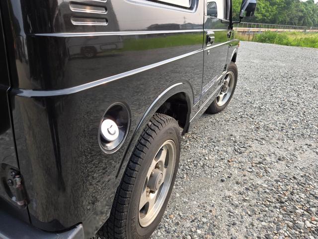 ジムニー ワイルドウインドリミテッド　オートマ　４ＷＤ　ルーフキャリア　走行距離９９９００ｋｍ　エアコン　パワステ（27枚目）