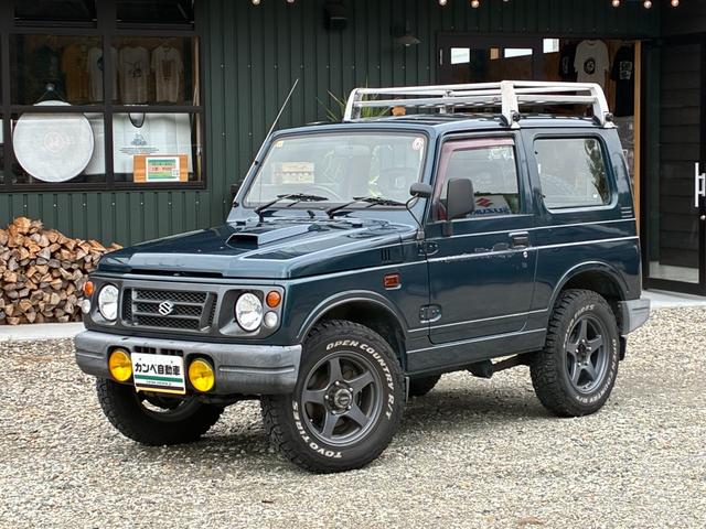 ジムニー ワイルドウインド　５速　５ＭＴ　アルミホイール　１８５／８５Ｒ１６　オープンカントリー　フォグランプ　エアコン　パワステ　ヘッドガスケット交換（2枚目）