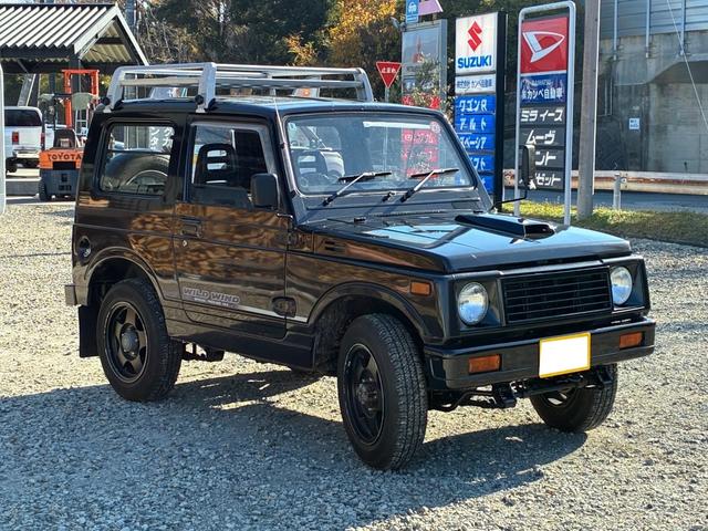 ジムニー ワイルドウインドリミテッド 4WD オートマ ETC ルーフキャリア エアコン パワステ(5枚目)