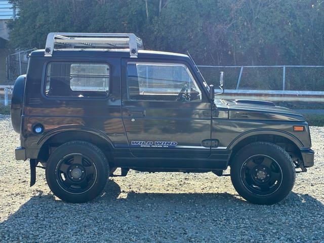 ジムニー ワイルドウインドリミテッド 4WD オートマ ETC ルーフキャリア エアコン パワステ(6枚目)