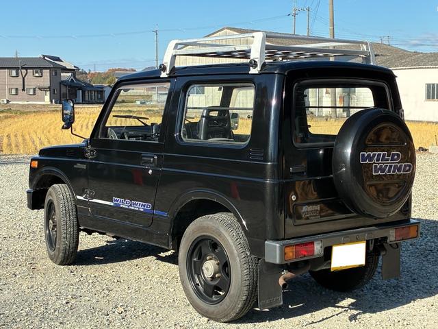 ジムニー ワイルドウインドリミテッド 4WD オートマ ETC ルーフキャリア エアコン パワステ(9枚目)