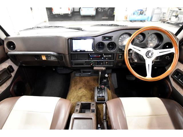 ランドクルーザー６０ ＶＸ　ガソリン車　ルーフ換装　ナローボディ仕様　丸目換装　リフトアップ公認済み　ヒッチメンバー　シートカバー　ＥＴＣ　フルセグナビ（5枚目）
