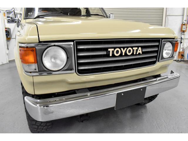 ランドクルーザー６０ ＶＸ　ガソリン車　ルーフ換装　ナローボディ仕様　丸目換装　リフトアップ公認済み　ヒッチメンバー　シートカバー　ＥＴＣ　フルセグナビ（44枚目）
