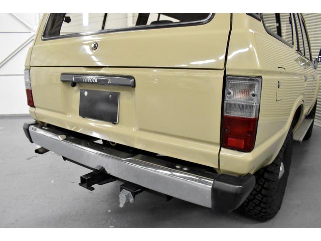 ランドクルーザー６０ ＶＸ　ガソリン車　ルーフ換装　ナローボディ仕様　丸目換装　リフトアップ公認済み　ヒッチメンバー　シートカバー　ＥＴＣ　フルセグナビ（56枚目）