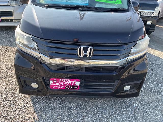 Ｎ－ＷＧＮカスタム Ｇ・Ａパッケージ　スマートキー　純正ナビ　オートエアコン　純正アルミホイール　ドライブレコーダー　バックカメラ　プッシュスタート　ハーフレザーシート　ＥＴＣ付（3枚目）