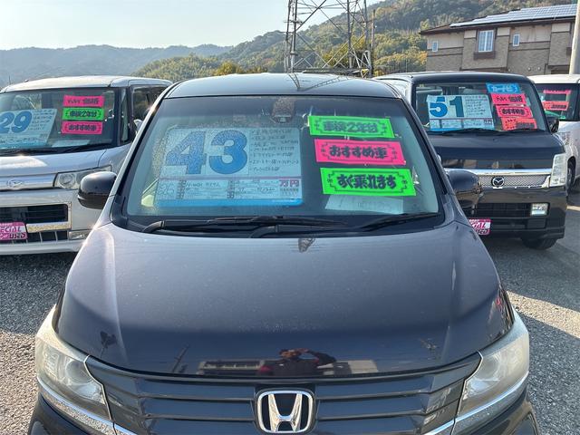 Ｎ－ＷＧＮカスタム Ｇ・Ａパッケージ　スマートキー　純正ナビ　オートエアコン　純正アルミホイール　ドライブレコーダー　バックカメラ　プッシュスタート　ハーフレザーシート　ＥＴＣ付（4枚目）