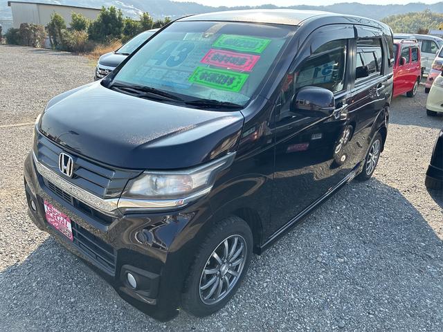 Ｎ－ＷＧＮカスタム Ｇ・Ａパッケージ　スマートキー　純正ナビ　オートエアコン　純正アルミホイール　ドライブレコーダー　バックカメラ　プッシュスタート　ハーフレザーシート　ＥＴＣ付（6枚目）