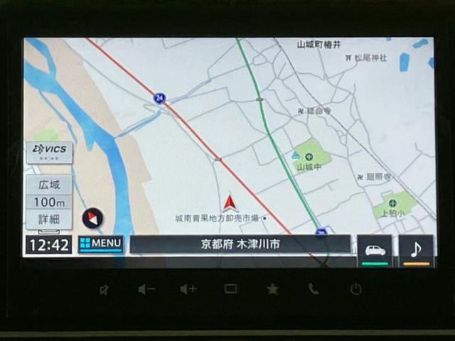 スペーシア ハイブリッドX 純正 9インチ メモリーナビ/セーフティサポート(スズキ)/両側電動スライドドア/シートヒーター 運転席/全方位モニター/車線逸脱防止支援システム/ヘッドランプ LED/Bluetooth接続(10枚目)