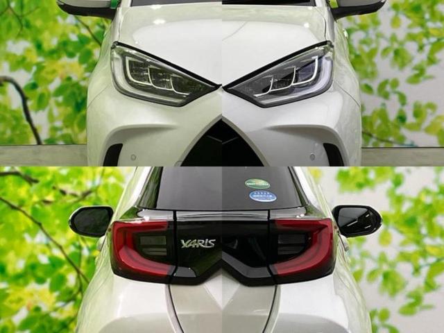ヤリス ハイブリッドＺ　ディスプレイオーディオ＋ナビ／デジタルインナーミラー／トヨタセーフティセンス／シートヒーター／パノラミックビューモニター／車線逸脱防止支援システム／ヘッドランプ　ＬＥＤ　衝突被害軽減システム　禁煙車（48枚目）