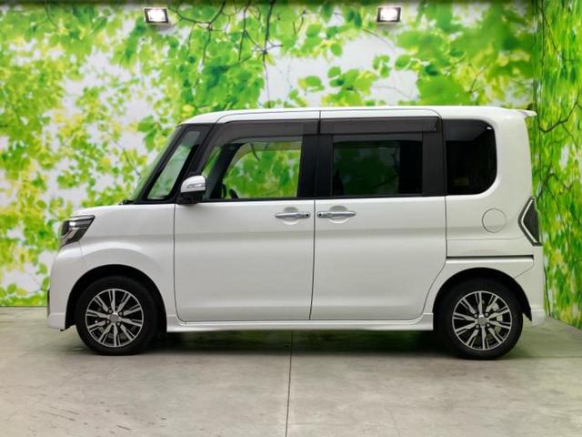 タント カスタムXトップエディションSA2 新品タイヤ/純正 8インチ SDナビ/スマートアシスト(トヨタ・ダイハツ)/電動スライドドア/シート 合皮/ヘッドランプ HID/Bluetooth接続/ETC/EBD付ABS/横滑り防止装置 禁煙車(2枚目)