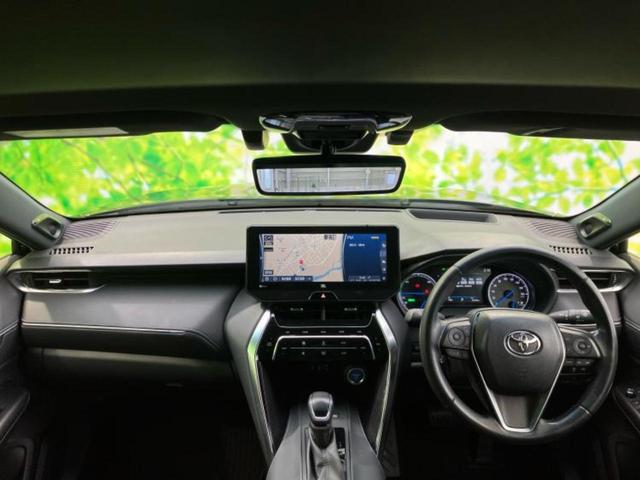 ハリアーハイブリッド Ｚ　新品タイヤ／ＪＢＬ／純正　１１．６インチ　ＳＤナビ／デジタルインナーミラー／衝突安全装置／車線逸脱防止支援システム／シート　ハーフレザー／電動バックドア／ヘッドランプ　ＬＥＤ／ＥＴＣ　バックカメラ（4枚目）