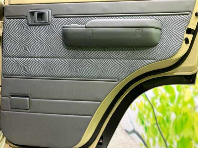 ランドクルーザー70 4WDバン 新品タイヤ/保証書/ABS/エアバッグ 運転席/エアバッグ 助手席/アルミホイール 純正 16インチ/パワーウインドウ/キーレスエントリー/パワーステアリング/盗難防止システム/ワンオーナー 4WD(23枚目)