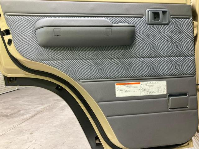 ランドクルーザー70 4WDバン 新品タイヤ/保証書/ABS/エアバッグ 運転席/エアバッグ 助手席/アルミホイール 純正 16インチ/パワーウインドウ/キーレスエントリー/パワーステアリング/盗難防止システム/ワンオーナー 4WD(24枚目)
