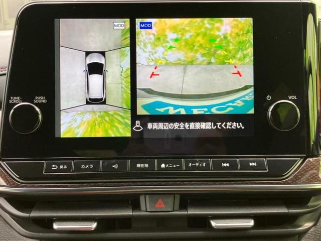 オーラ ニスモ　新品タイヤ／保証書／純正　９インチ　ＳＤナビ／インテリジェントルームミラー／エマージェンシーブレーキ／全方位モニター／車線逸脱防止支援システム／シート　ハーフレザー／ヘッドランプ　ＬＥＤ　全周囲カメラ（13枚目）