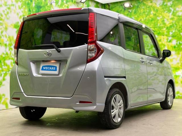 ルーミー Ｇ　保証書／純正　ＳＤナビ／両側電動スライドドア／ヘッドランプ　ＬＥＤ／ＥＴＣ／ＥＢＤ付ＡＢＳ／横滑り防止装置／アイドリングストップ／ワンセグＴＶ／エアバッグ　運転席／エアバッグ　助手席　ワンオーナー（3枚目）