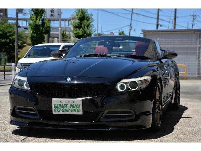 Ｚ４ ｓＤｒｉｖｅ３５ｉ　赤革　１９ＡＷ　ローダウン　フロントスポイラー　カーボントランクスポイラー　カーボンミラーカバー（57枚目）