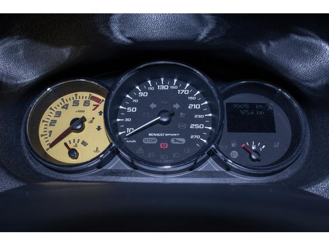 メガーヌ ルノー スポール ユーザー様直接仕入れ・KW車高調・Wedsホイール・コバルトフロントアンダースポイラー・キャロルカナード&リアスポイラー・HPIエアクリーナー・ブレンボキャリパー・レカロシート・黄色メーター(37枚目)
