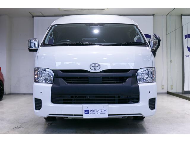 ハイエースコミューター スーパーロングＧＬ　１０人乗り・３ナンバー登録・ディーゼル・ベッドキット・フローリング調・ヒッチメンバー・全方位カメラ・デジタルインナーミラー・アルパインナビ・フルセグＴＶ・ＢＴオーディオ（5枚目）