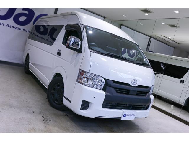 ハイエースコミューター スーパーロングＧＬ　１０人乗り・３ナンバー登録・ディーゼル・ベッドキット・フローリング調・ヒッチメンバー・全方位カメラ・デジタルインナーミラー・アルパインナビ・フルセグＴＶ・ＢＴオーディオ（6枚目）