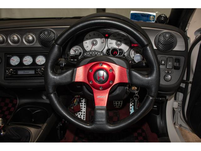 インテグラ タイプＲ　イングスフルエアロ・Ｊ’ｓワイドフェンダー・高瀬スタウトボンネット・ＢＬＩＴＺエアクリーナー・無限サスペンション・ＳＡＲＤキャタライザー・柿本改マフラー・レカロフルバケ・Ｄｅｆｉ追加メーター（46枚目）