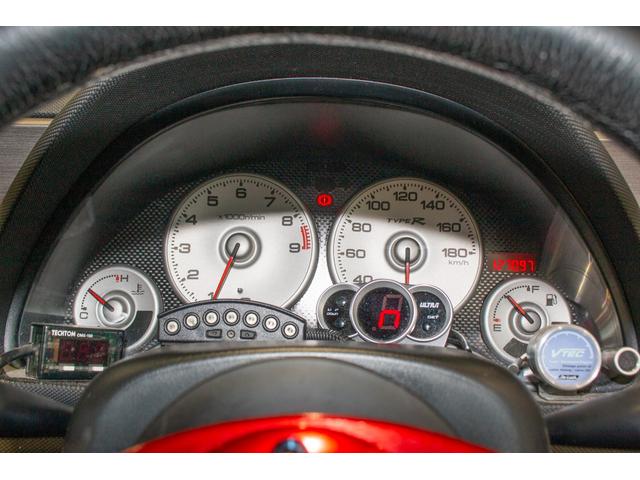 インテグラ タイプＲ　イングスフルエアロ・Ｊ’ｓワイドフェンダー・高瀬スタウトボンネット・ＢＬＩＴＺエアクリーナー・無限サスペンション・ＳＡＲＤキャタライザー・柿本改マフラー・レカロフルバケ・Ｄｅｆｉ追加メーター（48枚目）