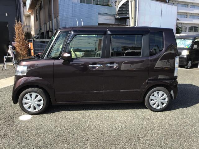 N-BOX G SSパッケージ 純正ナビ(TV)バックカメラ 両側パワースライドドア ETC HIDヘッドライト スマートキー(3枚目)