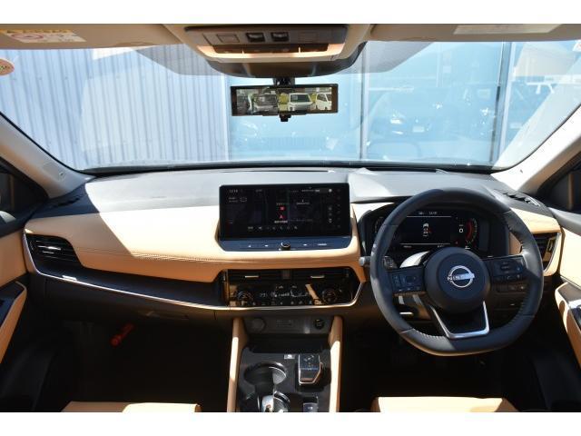 エクストレイル Ｇ　ｅ－４ＯＲＣＥ　弊社試乗車　ガラスルーフ　ＢＯＳＥ　ナッパ革　アダクティブＬＥＤ　ルーフレール　純１２．３ナビ　プロパイ　ＡＶＭ　ワイヤレス充電　ＨＤＭＩ　　ＥＴＣ２．０　シート／ハンドルヒーター　オートバックドア（6枚目）