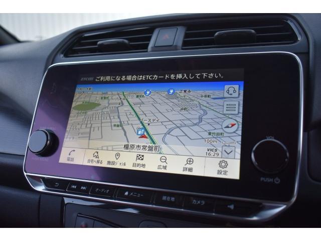 リーフ Ｇ　純９ナビ　フルセグ　プロパイ　前後ドラレコ　　ＥＴＣ２．０　アラモニ　インテリミラー　ＬＥＤヘッド　フォグランプ　寒冷地　シート／ハンドルヒーター　エマブレ　コーナーセンサー　踏み間違い　インテリキー（7枚目）