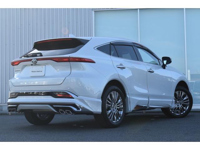 ハリアー Ｚ　レザーパッケージ　モデリスタエアロ　１オナ　純１２．３ナビ　フルセグ　パノラミックビューＭ　ＥＴＣ２．０　ＪＢＬサウンド　デジタルミラー　本革　シートヒーター　パワーシート　オートバックドア　トヨタセーフティセンス（5枚目）