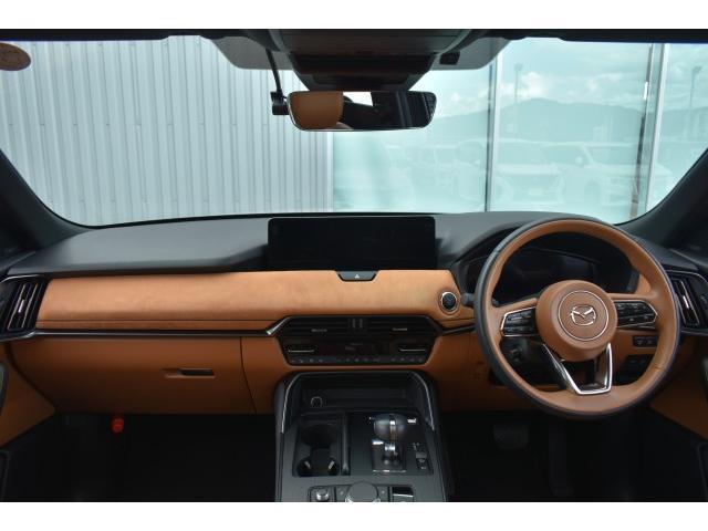 ＣＸ－６０ ＸＤ－ハイブリッド　プレミアムスポーツ　１オナ　純１２．３ナビ　ＴＶ　ＢＯＳＥ　３６０°モニタ　ドラレコ　ＥＴＣ　サンルーフ　ＡＣ１００Ｖ　本革　パワーシート　シート／ハンドルヒーター　ＬＥＤヘッド　ワイヤレス　スマブレ　踏間違い　ＨＤＭＩ（6枚目）