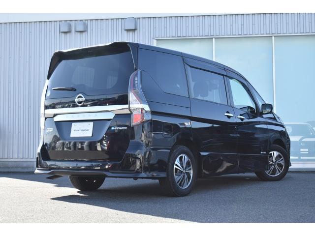 セレナ ｅ－パワー　ハイウェイスターＶ　１オナ　純１０ナビ　ＴＶ　前後ドラレコ　プロパイ　ＡＶＭ　インテリミラー　両オートスライド　ＬＥＤヘッド　寒冷地　シート／ハンドルヒーター　セーフティパックＡ　エマブレ　コーナーセンサー　踏み間違い（5枚目）