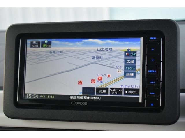 ムーヴキャンバス ストライプスG メモリーナビ フルセグTV バックカメラ 両側オートスライド シートヒーター エマブレ 踏み間違い防止 スマートキー(7枚目)