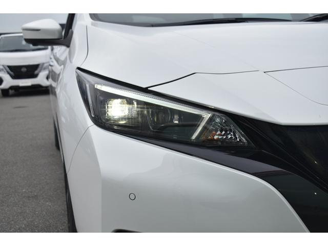 リーフ Ｘ　Ｖセレクション　純正９インチナビ　フルセグＴＶ　プロパイ　ＥＴＣ２．０　アラモニ　インテリミラー　ＬＥＤヘッド　シート／ハンドルヒーター　エマブレ　コーナーセンサー　踏み間違い防止　インテリキー　充電ケーブル（30枚目）