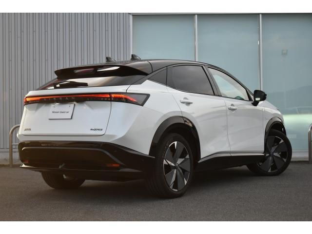 アリア Ｂ９　ｅ－４ＯＲＣＥ　リミテッド　純１２．３ナビ　前後ドラレコ　ガラスルーフ　プロパイ２．０　ＢＯＳＥ　ナッパ革　プロパイリモートパーキング　ＥＴＣ２．０　　インテリミラー　シート／ハンドルヒーター　オートバックドア　ワイヤレス充電（5枚目）