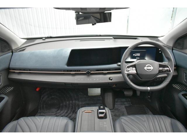 アリア Ｂ９　ｅ－４ＯＲＣＥ　リミテッド　純１２．３ナビ　前後ドラレコ　ガラスルーフ　プロパイ２．０　ＢＯＳＥ　ナッパ革　プロパイリモートパーキング　ＥＴＣ２．０　　インテリミラー　シート／ハンドルヒーター　オートバックドア　ワイヤレス充電（6枚目）