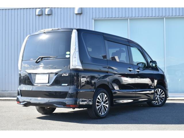 セレナ ハイウェイスター　Ｖセレ＋セーフティ　ＳＨＶ　Ａセフ　ワンオーナー　メモリーナビ　フルセグＴＶ　前後ドラレコ　ＥＴＣ　アラモニ　クルコン　両オートＳ　ＬＥＤヘッド　エマブレ　コーナーセンサー　踏み間違い防止　インテリキー（5枚目）