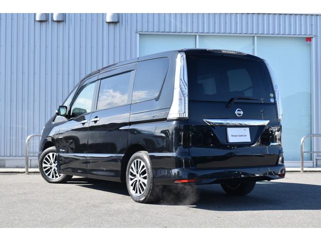 セレナ ハイウェイスター　Ｖセレ＋セーフティ　ＳＨＶ　Ａセフ　ワンオーナー　メモリーナビ　フルセグＴＶ　前後ドラレコ　ＥＴＣ　アラモニ　クルコン　両オートＳ　ＬＥＤヘッド　エマブレ　コーナーセンサー　踏み間違い防止　インテリキー（34枚目）