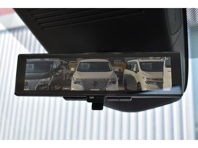 セレナ e-パワー ハイウェイスターV 純12.3ナビ 前後ドラレコ ETC2.0 ワイヤレス充電 アラモニ インテリミラー プロパイ 寒冷地 シート/ハンドルヒーター PTC素子 AC100V電源 アダクティブLEDヘッド 踏み間違い防止(11枚目)