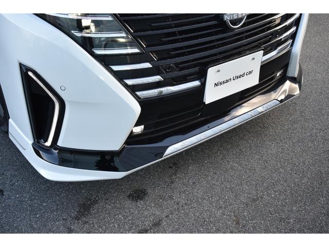 セレナ ｅ－パワー　ハイウェイスターＶ　１オナ　ＮＣ１２．３ナビ　前後ドラレコ　ＥＴＣ２．０　アラモニ　インテリミラ　ＳＯＳ　ワイヤレス充電　寒冷地　シート／ハンドルヒーター　ＰＴＣ素子　ＡＣ１００Ｖ　アダクティブＬＥＤヘッド　両側オートＳ（38枚目）