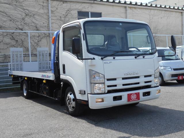 いすゞ エルフトラック ３０００ｋｇ積み積載車 ウインチ ラジコン リヤｗタイヤ ｓｄナビ ｅｔｃ キーレス 468 8万円 平成26年 14年 滋賀県 中古車 価格 Com