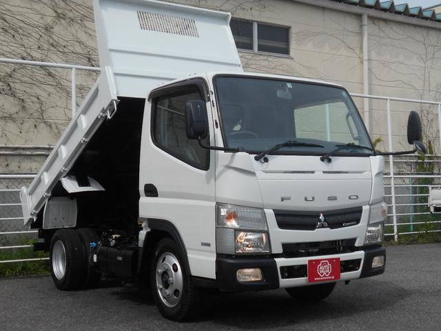 全低床強化ダンプ 2000kg積み4ナンバー 三方開き キーレス スペアキー 左電格ミラー フォグランプ ヘッドライトレベライザー ETC エアバック ABS あゆみ掛け 運転席アームレスト 荷台塗装仕上げ済 純正マット&ドアバイザー&ラジオ(4枚目)
