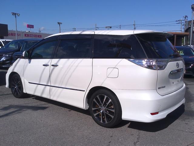 エスティマ アエラス プレミアムエディション 車検2年付 オイル消費対策済 後期型 純正8インチナビ 後席モニター フルセグ DVD再生 Bluetooth バックモニター ETC 両側パワースライドドア ハーフレザー ドライブレコーダー 7人乗(25枚目)