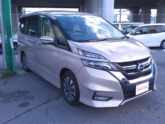 セレナ ハイウェイスター　車検整備付　純正８インチナビ　後席モニター　両側電動ドア　フルセグ　ＤＶＤ再生　Ｂｌｕｅｔｏｏｔｈ　アラウンドビューモニター　エマージェンシーブレーキ　ＥＴＣ　ハンズフリー　パーキングサポート　ＬＥＤ（7枚目）