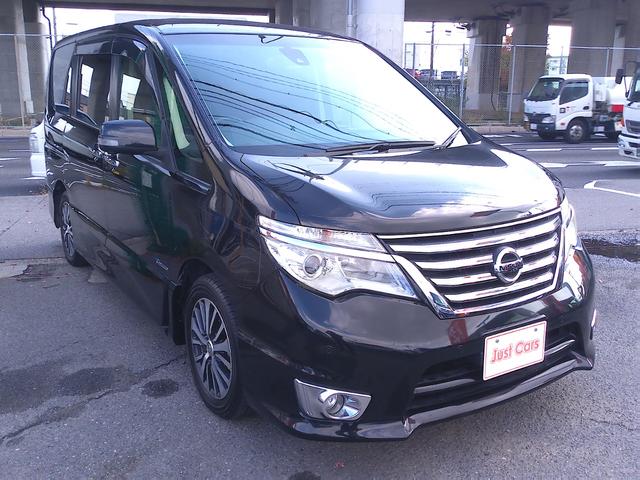 セレナ ハイウェイスターＳ－ＨＶアドバンスドセーフティパック　車検２年付　８インチナビ　後席モニター　アラウンドビューモニター　両側パワースライドドア　フルセグ　ＤＶＤ再生　Ｂｌｕｅｔｏｏｔｈ　ＥＴＣ　前後ドライブレコーダー　エマブレ　踏み間違い防止　ＬＥＤ（35枚目）