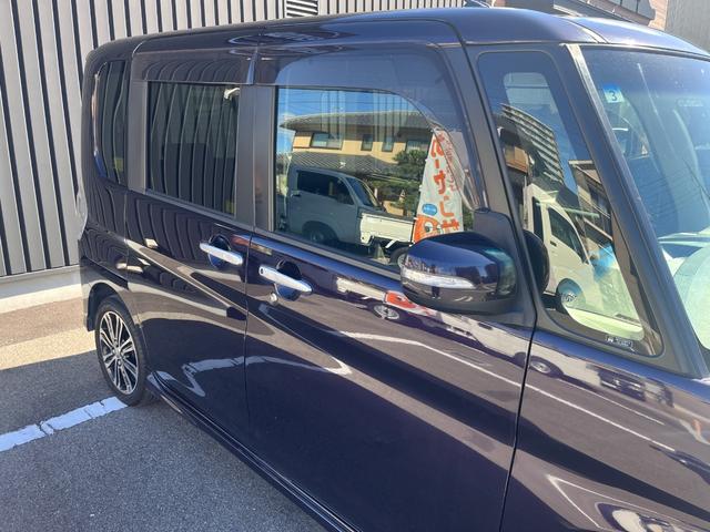 タント カスタムＲＳ　トップエディションＳＡ　禁煙車　ターボ　両側パワスラ　アルパインフリップＭ　カロッツェリアナビ　フルセグＴＶ　ＢＴ音楽　バックカメラ　ＥＴＣ　シートリフター　後席サンシェード　スマアシ　ＬＥＤ　オートライト　純正１５ＡＷ（38枚目）